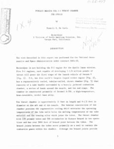 "Furnace Brazing the F-1 Thrust Chamber for Apollo."