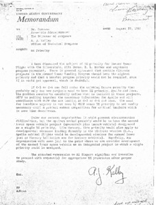 DX priority: memorandum.