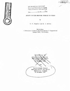 "Effects of High-Pressure Hydrogen on Steels."