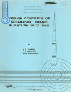 "Design Concepts of Ground DDAS in Saturn 1B/V ESE."