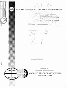 "NASA management programs."