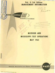 "Michoud and Mississippi test operations : May 1965."