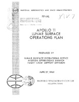 Final Apollo 11 Lunar Surface Operations Plan.