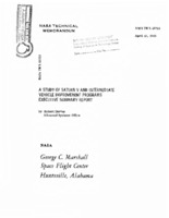 "A Study of Saturn V and Intermediate Vehicle Improvement Programs Executive Summary Report."