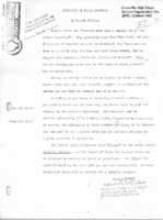 "Chemistry in Space Boosters" presentation given at Huntsville High School.