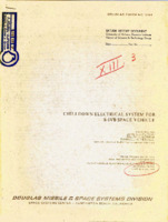 "Chilldown Electrical System for S-IVB Space Vehicle."