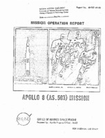 Apollo 8 Mission Operation Report.
