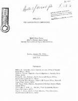 "Apollo 5 Pre-Launch Press Conference."