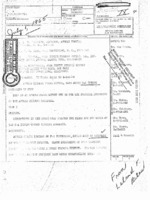 Telegraphic message containing an Apollo Program Flash Report.