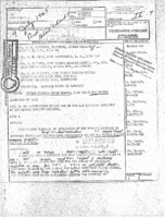 Telegraphic message containing an Apollo Program Flash Report.