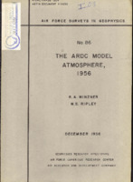 "Air Force Surveys in Geophysics: The ARDC Model Atmosphere, 1956."
