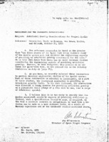 "Memorandum for the Associate Administrator: Artificial Gravity Considerations for Project Apollo."