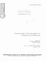 "A Second Look at Man, Machine, and Automatic Test Operations."