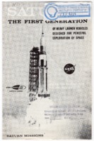"Saturn I: The First Generation of Heavy Launch Vehicles Designed for Peaceful Exploration of Space."