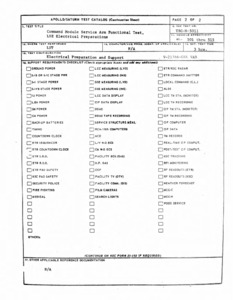 Catalog of launch vehicle tests Saturn V : Apollo/Saturn 502 : Volume 1, Section 7.