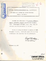 1962 Chronological History, NAA Space and Information Systems Division, Downey, California.