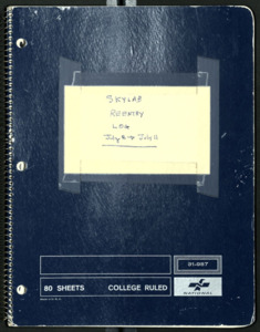 "SKYLAB REENTRY LOG July 8 ⟶ July 11."