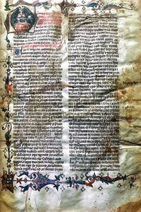 First page of Otia Imperialia codex.