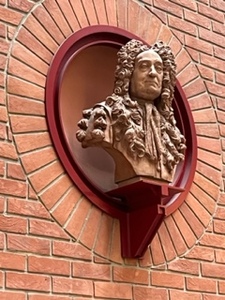 Bust of Sir Hans Sloane in the British Library