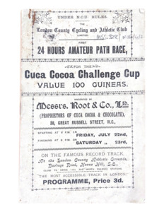 Cuca Cocoa Challenge Cup presented by Messrs. Root &amp; Co., Ltd.