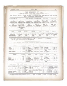 The Records of 1892
