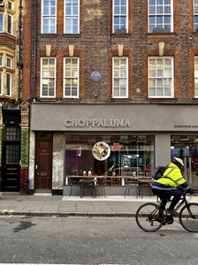 Home of Percy Shelley and Mary Shelley marked by blue plaque