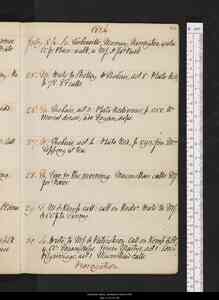 William Godwin's diary, 24-30 July 1814