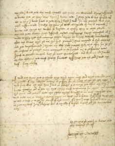 Katherine Parr Love Letter to Thomas Seymour