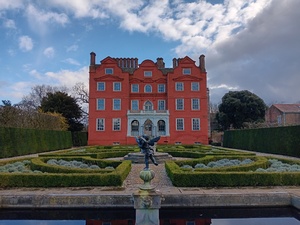 View of the back of Kew Palace