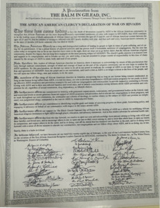 The Balm of Gilead - War on AIDS