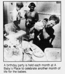 Birthday Party at A Baby's Place