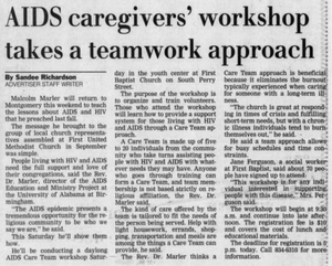 AIDS Caregivers Workshop 