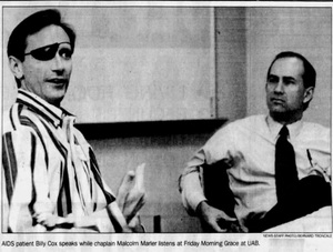 Malcolm Marler and Billy Cox at Friday Morning Grace