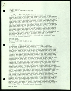 "SL-III MC-1/1 Time: 05:01 CDT 09:10 GMT 7/28/73" - "SL-III MC-10/4 Time:06:08 CDT 09:11:08 GMT 7/8/73."