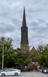 View of the Church of the Nativity from Eustis Ave. SE.