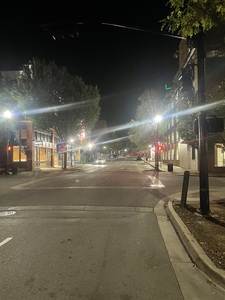 Washington Street with in the night
