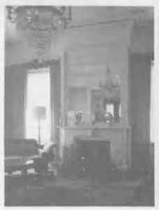 A historical photo of the Beirne Library