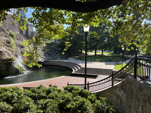 A View of Big Spring Park on Church Street Huntsville Alabama, October 2024, Photo by Alyssa Walldorf