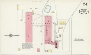 Sanborn Map of Lowe Mill in 1913