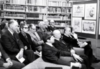 Dedication of the Willy Ley Collection at the UAH Library.