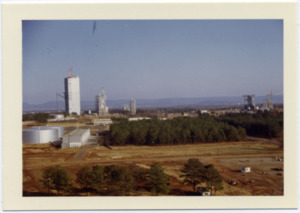 View of test stands at Redstone Arsenal.