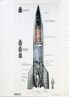 Diagram of an A-4 rocket.