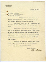 Letter to Oscar Goldsmith from H. B. Smith and from Oscar Goldsmith to S. M. Milliken.