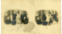 Two photographs of the Lanier family.