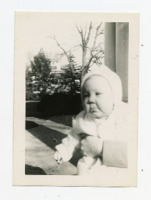Photograph of Marnie Henson as a baby.