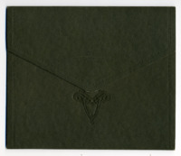 Photograph of Lawson Withers White, James Bradley White, and Lawson Wallace Law White in a cardboard holder.