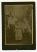 Photograph of Allan, Mary, and Morton Hutchens.