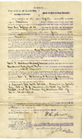 Deed of land.