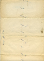 Drawing of the Mill Street sewer line.