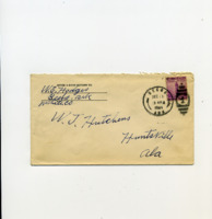 Letter to W. T. Hutchens from W. E. Hodges.